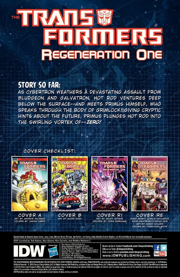 Transformers Regeneration One 0 Comic Book Preview   ZERO POINT  (2 of 8)